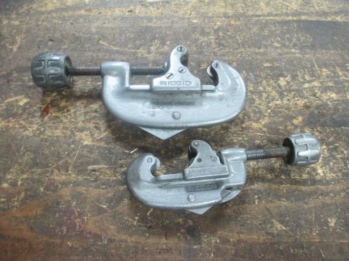 Ridgid # 15 &amp; # 20 tubing cutters for sale