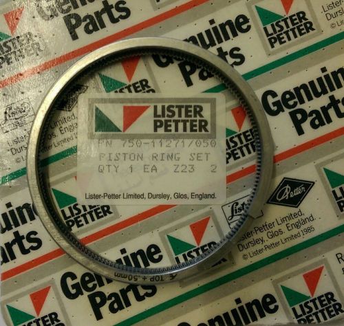 Lister Petter Piston Ring Set +0.50mm for Early LPA2 LPA3 Engines 750-11271/050