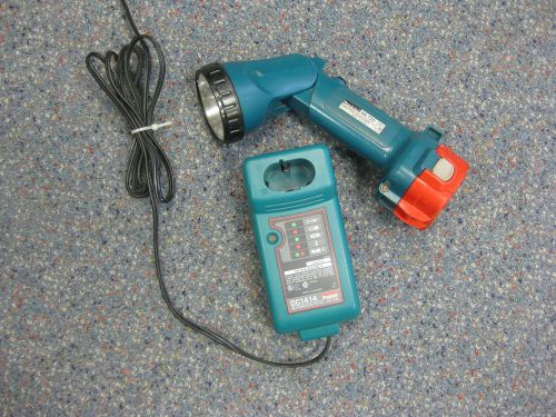Makita 12 battery charger and 12 volt light