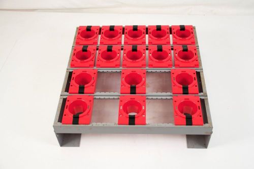 Lista 16 pocket cnc machinery tooling holder tool tray drawer storage for sale
