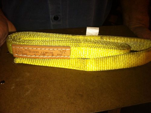 A.s.c. idn  - nylon web sling -chokers straps  ee102x9  5&#039; x 1&#034; single  stitched for sale