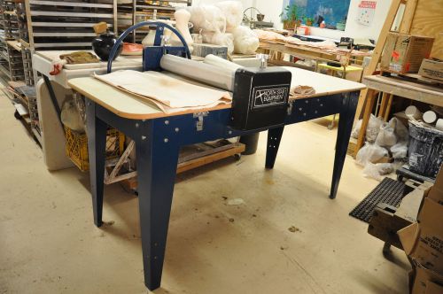 Slab Roller 30&#034; with 6&#039; worktable - North Star Equipment Inc