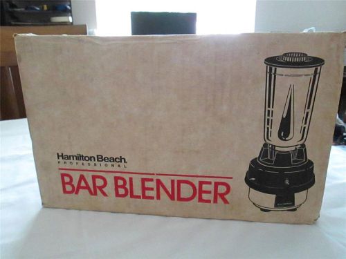 Hamilton Beach Professional Stainless Steel Bar Blender #93900 NEW