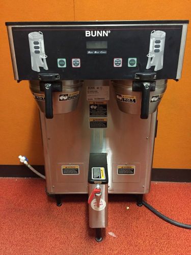 Bunn BrewWise Dual ThermoFresh TF DBC Coffee Brewer with funnel lock-Stainless