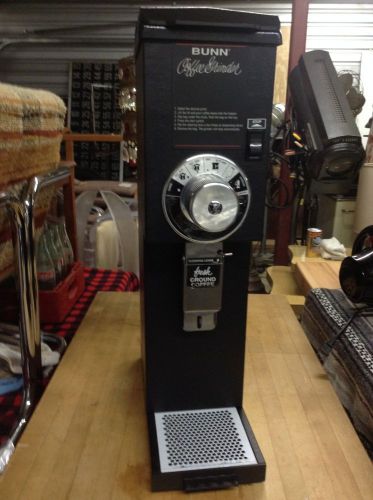 Bunn-O-Matic G3 HD Black Bunn Commercial Coffee Mill Grinder G3HD G3-HD