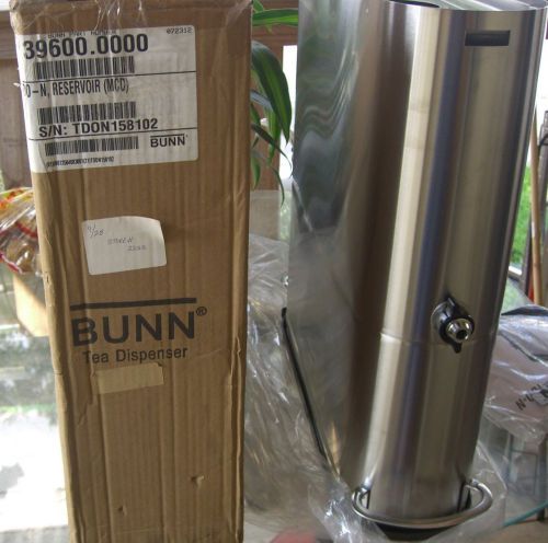 Bunn TDO-N-3.5 Iced Tea Dispenser 3 1/2Gallons Narrow