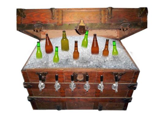Beer Tower - One of a Kind Antique Wooden Chest! (Kegerator)