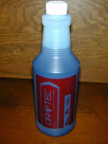 Draftec Advanced Acid Keg Beer Line Cleaner Blue Tracer 32oz Kegerator Detergent