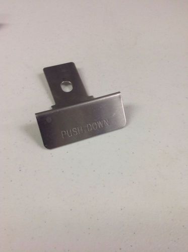 &#034;PUSH DOWN&#034; Lever, Replaces Crathco 2484