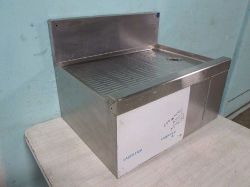 &#034;PERLICK&#034; H.D. COMMERCIAL S.S. BAR UNDER COUNTER 24&#034;W MODULAR DRAIN BOARD