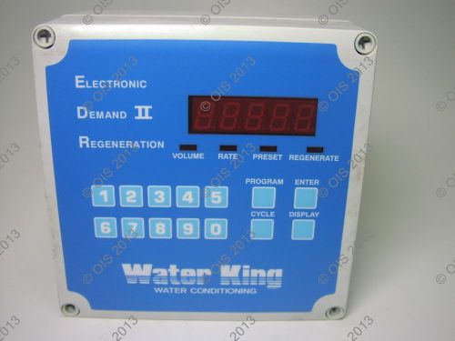 WATER KING 800130 EDR II ELECTRONIC DEMAND REGENERATION SOFTENER CONTROL NNB