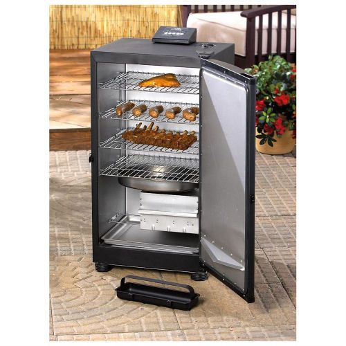 New-in-box masterbuilt 30&#039;&#039; electric smoker with window for sale