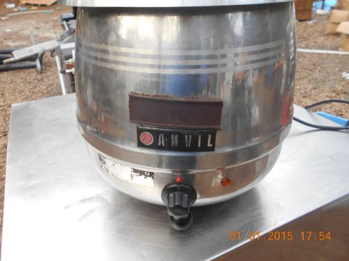 Stainless Steel commercial Anvil soup warmer