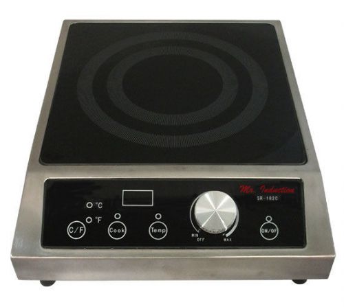 Sunpentown 3400w countertop commercial range induction oven, sr-343c for sale