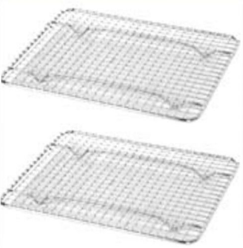 2 PC Chrome Plated Wire Grates Grate for 1/3 Size Steam Table Food Pan NEW