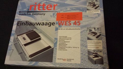 Ritterwerk kitchen scale drawer scale new never used German made