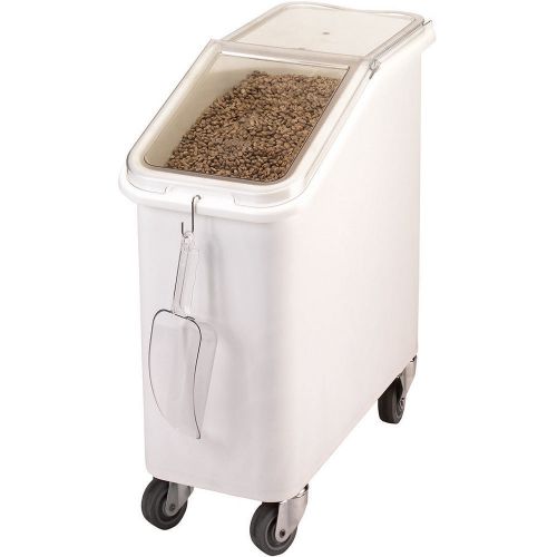 Cambro large storage ingredient bin, 21 gallon capacity white ibs20-148 for sale