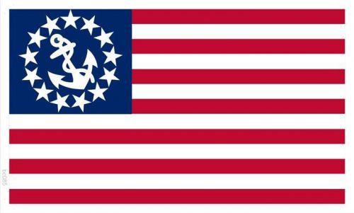 bc085 UNITED STATES YACHT FLAG (Wall Banner Only)