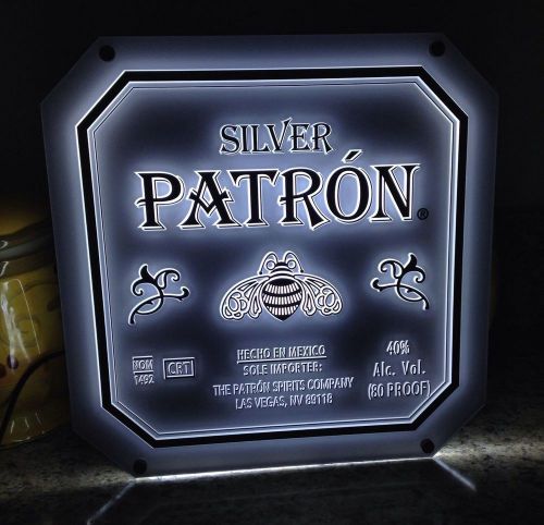 PATRON TEQUILA NEON LED LIGHT SIGN BAR