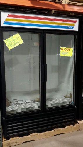 New true commercial (gdm-49-ld) refrigerated swing door merchandiser for sale