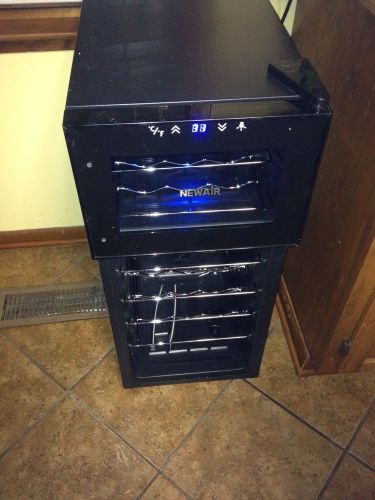Newair Appliances Thermoelectric Black Wine Cooler with Blue LED Parts Only