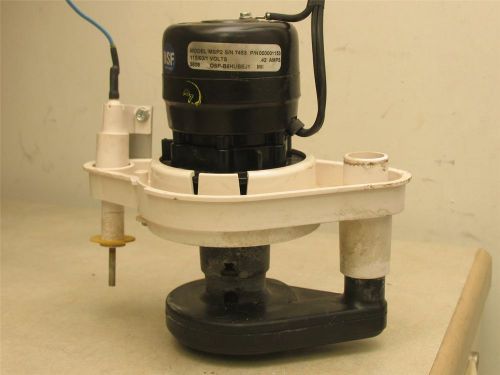 Manitowoc Ice Machine Water Pump Model MSP2 P/N 000001153 115/60/1 Volts .42Amps