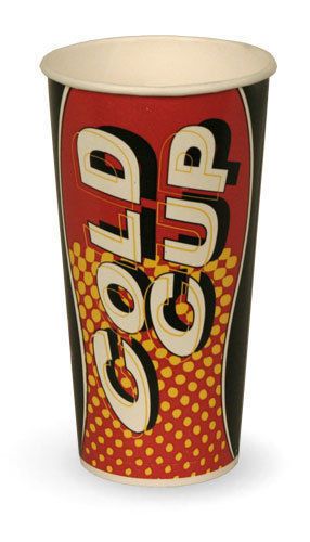 22 oz. paper hot cup texaco custom print (case of 1000) for sale