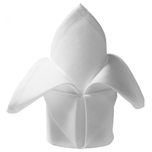 60 bright white georgia towel brand 20&#039;&#039;x20&#039;&#039; cotton napkins new catering napkin for sale