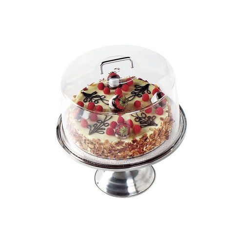 NEW Cambro RD1200CW135 Polycarbonate Camwear Round Cake Display Cover, Clear