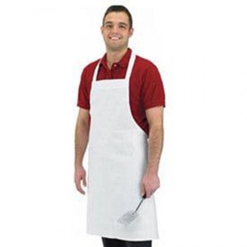 6 white cotton restaurant kitchen bib aprons 100% cotton white chefs aprons for sale