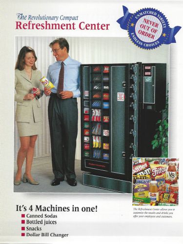 Antares Mini Mart Mechanical Snack &amp; Soda Combo/ COLD Vending Equipment