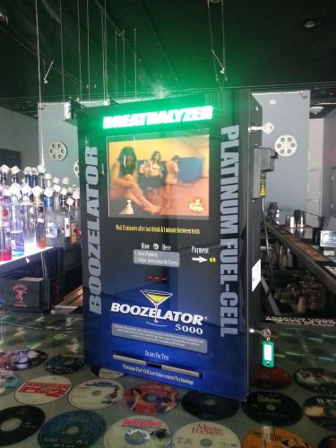 Boozelator 5000 breathalyzer vending machine w/wifi for sale