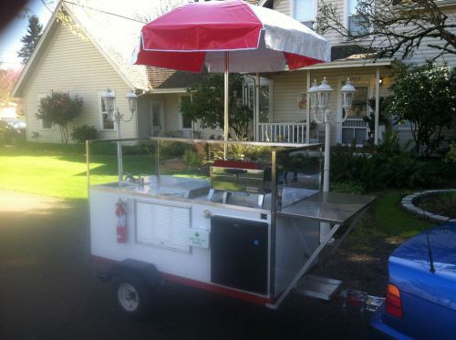 Custom Mobile Food Cart, Portable Food Cart,