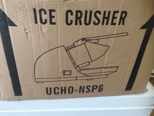Uniworld - ucho-nsp6 - electric ice chopper (with box) for sale