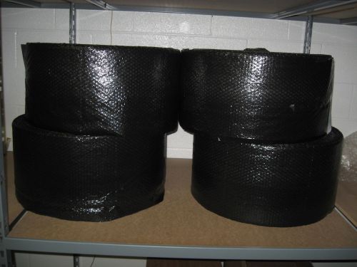 3/16&#034; Small Black Recycled Bubble, 12&#034; X 1200&#039; - SHIPS FREE!