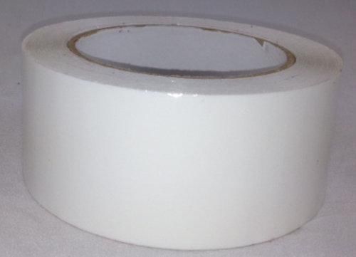 1 roll 2&#034;x55 yd 2 mil white color carton sealing box tape packing moving for sale