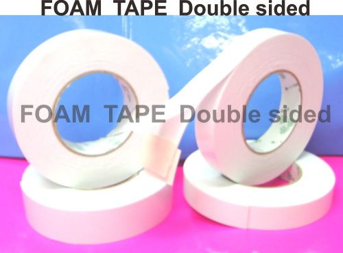 rolls 3 pcs FOAM Tape width 48mmx8yd long 1.8mm thick Double sided (registered)