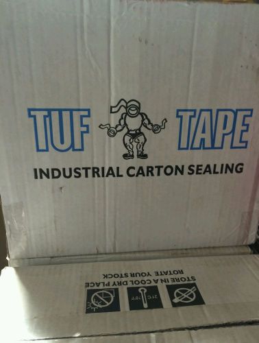 TUFF TAPE INDUSTRIAL CARTON SEALING 44MM X 100M -36 ROLLS , 1.89INCH XB109.4YD