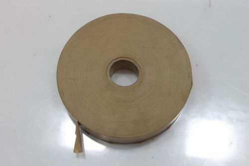 1&#034; x 500&#039; Feet Each - Water Activated NATURAL TAN KRAFT PAPER TAPE