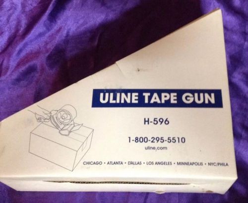 Uline Tape Dispenser Industrial H-596  3&#034; side load New In Box