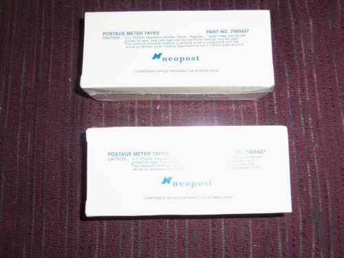 Two unopened Neopost Postae Meter Types - Part # 7465427 - Total of 600 pieces