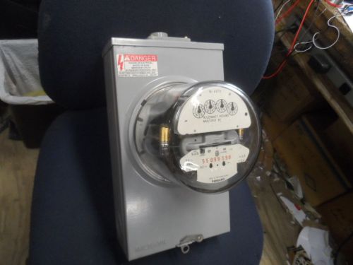 Three Phase Watthour Meter w/meter can