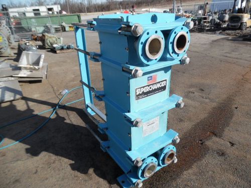 Tranter superchanger heat exchanger, ux-296-hp-117, sn: sc 151, used for sale