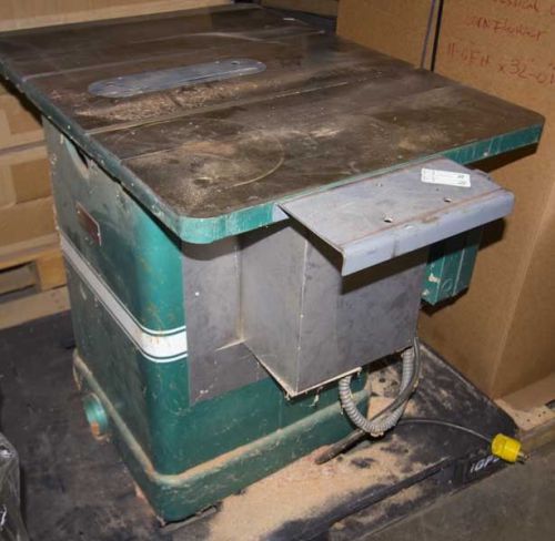 Powermatic table saw, model 66,biesemeyer t-square w stand &amp; brett-guard ++++ for sale