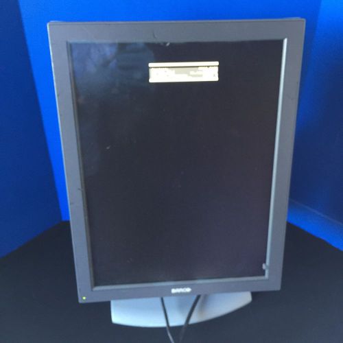 Barco 3MP Medical Flat Grayscale Display MFGD 3420 W/ Stand, Power  And Cords!