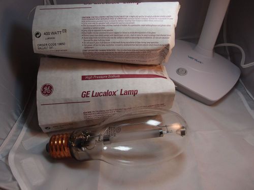 3 new ge lu400/dx 400watt lucalox high pressure sodium s51 mogul base bulb lamps for sale