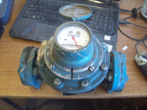 NEPTUNE GALLONS METER WITH SCHLUMBERGER VALVE 150 PSI MT1162