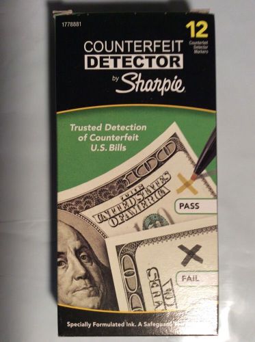 Sharpie Counterfeit Detector Markers, 12-Count (1780004)
