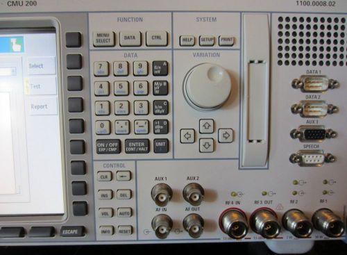 Rohde &amp; Schwarz CMU200  1100.0008K02 Universal Radio Communications Tester