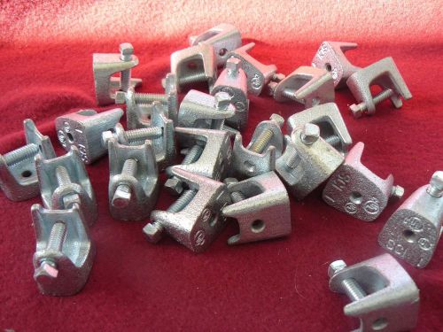 Cooper #531 beam clamp qty 25 pieces for rigid conduit - jaw opening 3/4&#034; for sale